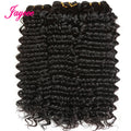 Deep Wave 4 Bundles Deal 15A Brazilian Virgin Human Hair 100% Unprocessed Water Wave Curly Human Hair Extensions Loose Deep Wave