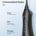 Fairywill Water Dental Flosser Teeth Portable Cordless USB Oral Irrigator Cleaner IPX7 Waterproof Electric Toothbrush Set Home