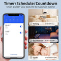 16A Wifi Mini Smart DIY Light Switch Works with Tuya Smart Life APP 2 Way Wireless Control Smart Home Alexa Alice Google Home