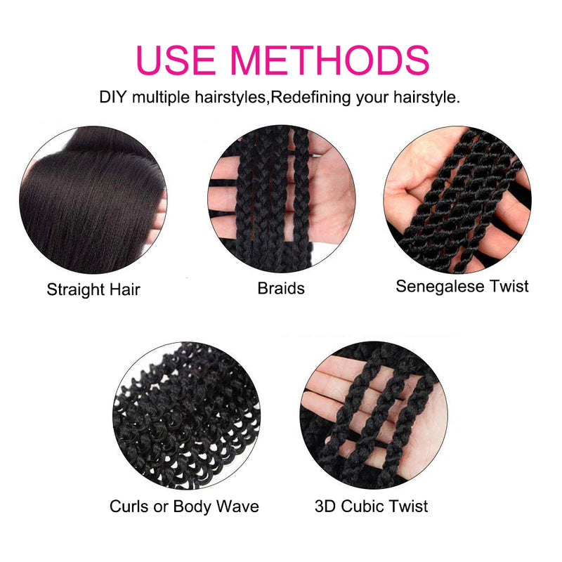 Pre Stretched Braiding Hair 26inch Kanealon for Braids Yaki Straight Synthetic Braids Hair Extension Expressions Braiding Hair
