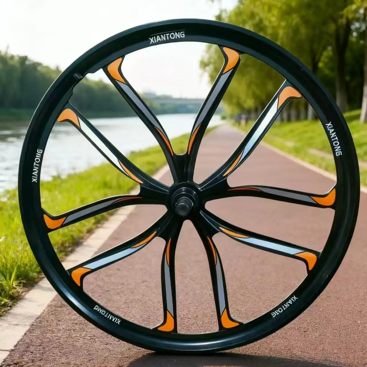 24/26/27.5-Inch Bicycle Aluminum Magnesium Alloy Wheel Tire Width 175/195/2.125 Variable Speed Rear Wheel Disc Brake