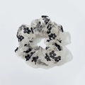 Fairy high-quality organza mesh yarn pleated flower large intestine hair ring tied hair head rope fashion hair accessories