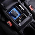 For Volkswagen VW T-ROC 2018~2024 Car Center Console Sundries Tidying Tray Armrest Multipurpose Storage Box Interior Accessories