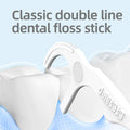 1/3/6/20 Box Portable Disposable Dental Floss Plastic Toothpick High-tension Dental Floss Stick Dental Floss Box ﻿Oral Care