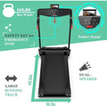 Bluetooth - Enabled 3.0HP Treadmill with HD Touchscreen - View 2 | SAMAG