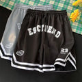 Summer American basketball shorts, cropped shorts, men's and women's breathable sports pants, big size, versatile and loose