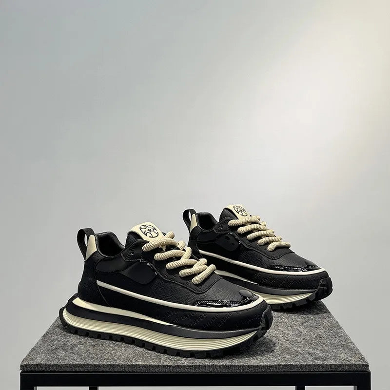 Men's Casual Shoes Fashion Sneakers Low Top Lace Up Lightweight Comfortable Breathable Walking Shoes For Daily Wear