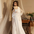 Women Satin Lace Intimate Sleepwear Set Nightgown Sexy | SAMAG