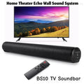 NEW Soundbar Blaster Bluetooth Speaker Desktop Home TV Outdoor Super Power Sound TV Projector Subwoofer Portable Sound Bar BS-10