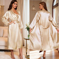 Women's Pajama Loose Robe Suspender Nightdress Bathrobes | SAMAG