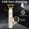Kemei 762 metal hair trimmer for men professional beard hair clipper electric hair cutting machine rechargeable