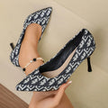 Spring Autumn New Simple Style Shallow Mouth Women's High Heel Shoes 2026 Fashion Pointed Toe Casual Thin Heel Women Single Shoe