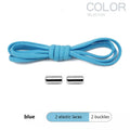 1 Pair Quick Locking Shoelaces Without Ties Elastic Laces Sneaker Widened Oval No Tie Shoe Laces Kids Adult Shoelace for Shoes
