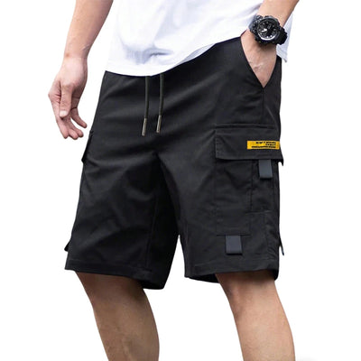 Summer Men's Solid Color Cargo Shorts Outdoor | SAMAG