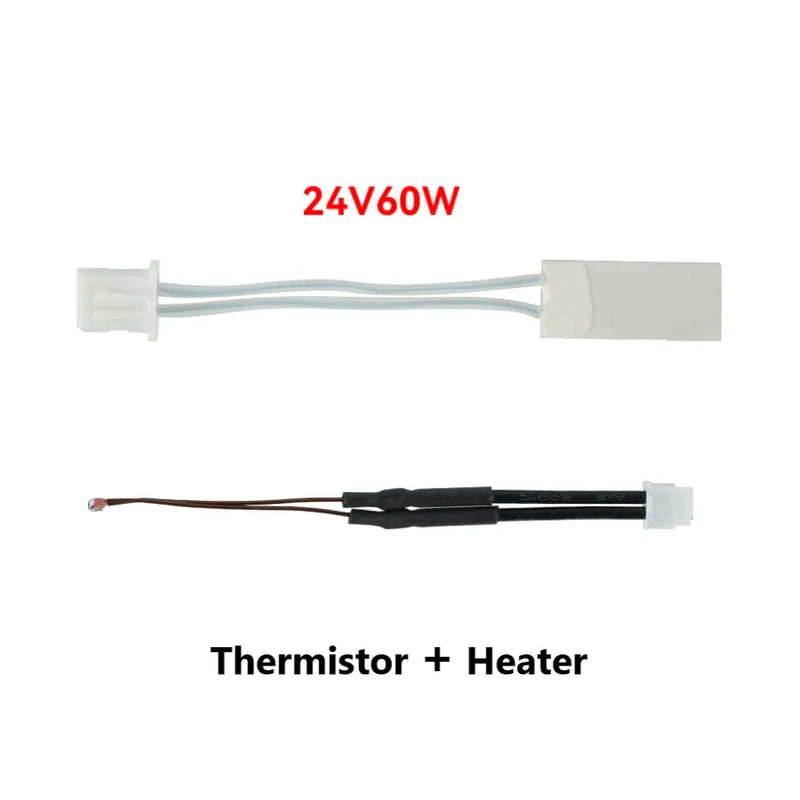 For Elegoo Centauri Carbon Ceramic Heating Tube Thermistor 24V 60W Hotend Silicone Sock Cover 3D Printer Parts Accessories