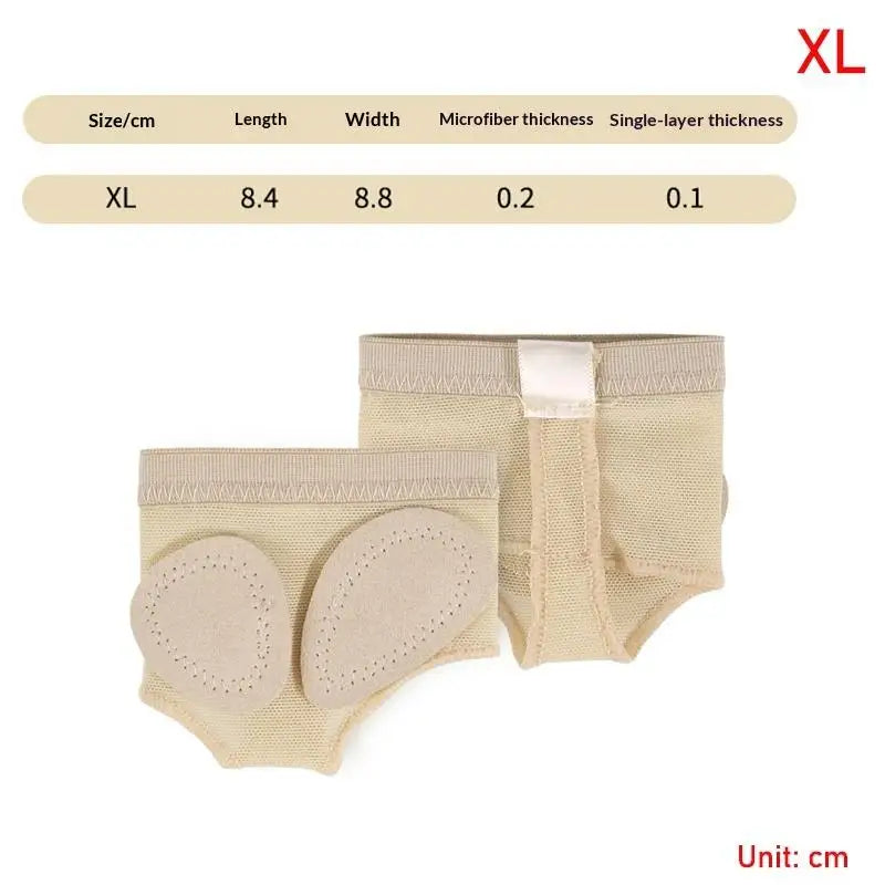 Forefoot Pad Ballet 1Pair Half Shoes Pads XSXL Toe Protection Flexible Comfort for Yoga Pilates Dancing Class