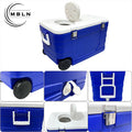 MBLN 52L Fishing Cooler Box with Wheels, Large Capacity - View 4 | SAMAG