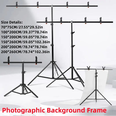 RP04 Backdrop Stand Photo Video Studio Background Support | SAMAG
