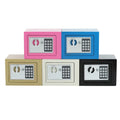 Anti - Theft Piggy Bank Key Lock Password Small Digital Safe Box Compact with Coin Slot Combination Security - View 3 | SAMAG