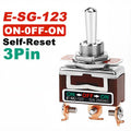 High Current Rocker Switch 2/3/4/6/8/9/12Pin Self Reset/Self-locking Toggle Switch Copper Pin 32A 250VAC Power Button Switch