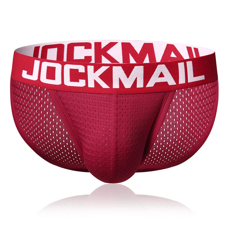 Jockmail Underwear Men Briefs Male Panties Calzoncillos Cuecas Gay Penis Pouch  Mens Bikini Hombre Underpants Tanga Slip Bikini