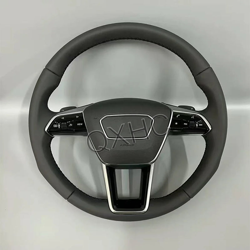 Custom Carbon Fiber Steering Wheel For Audi A3 A4 A5 A6 A6L A7 A8 S3 S4 S5 S6 S7 S8 Q3 Q5 Q7 Q8 SQ7 RSQ7 RSQ8 RS3 RS4 RS5 RS6 TT
