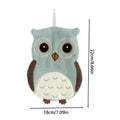 Hand Towel 1PC Cute Owl Hanging Towel Kitchen Hand Towel Bathroom Soft Absorbent Handkerchief Wipe Towel Cartoon Kids Towels