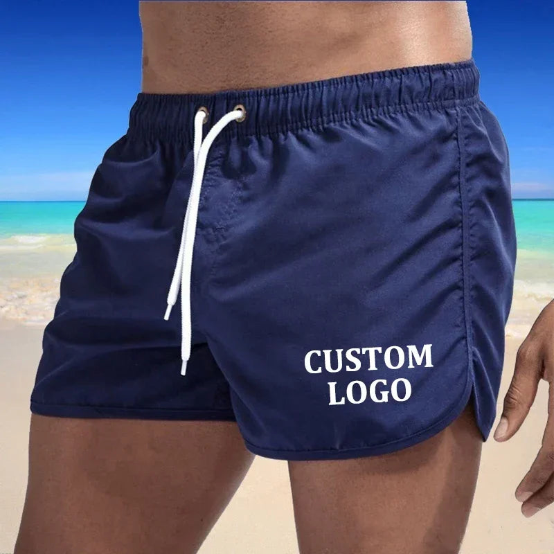Customized Logo Men's Beach Swimsuit, Boxer, Shorts | SAMAG