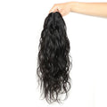 Body Wave Human Hair Ponytail Hair Claw Clip In Hair Extension 110-120g/Pc Brazilian Virgin Hair Natural Color Full End