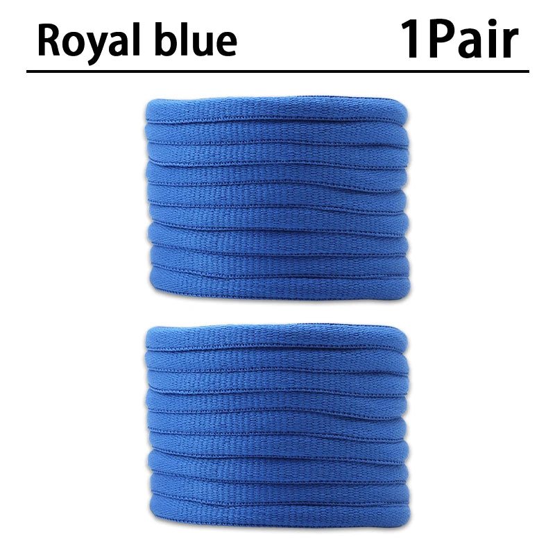 New Half Round High Quality Shoelaces 5mm Width Solid Color Shoelace Sneaker Classic Shoe Laces 1 Pair/3 Pair/5 Pair