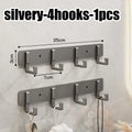 Kitchen Space Aluminum Punch - Free Hooks Are Easy to Install Utensils Storage Bathroom Bathrobe Towel - View 13 | SAMAG