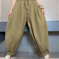 Solid Color Casual Harem Pants Women Loose Fit Versatile - View 7 | SAMAG