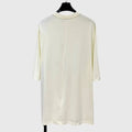 HKSH Spring Summer New Men's RO Style Round Collar Printed T-shirt Oversized Chic Cotton Chic Top American Loose Y2K Tees HK4638