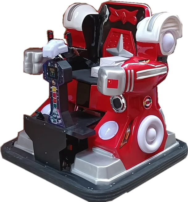 Square walking robot car electric amusement equipment bumper car