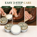 Leather Restore Cream 100ml Mink Oil Conditioner Waterproof Nourishing Balm for Smooth Leather Shoes Bags Furniture Polish