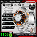 2026 New 1100mah AMOLED Smart Watch Men 170+Sport Fitness LED Flashlight IP69 Waterproof Bluetooth call GPS track Smartwatch iOS