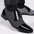 Large Size Fashionable Men's Office Formal Shoes, Low Cut Daily Comfortable Pointed Multifunctional Men's Wedding Shoes 2026