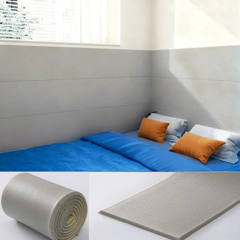 New Durable 20x200cm Anti Collision Strip Self-Adhesive Soft Foam Wall Protection Soft Wrapped Sponge Thickened Corner Protector