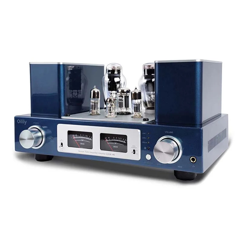Oilily Vacuum Tube Amplifier 300B X 2 Single-Ended Class A Integrated Amplifier, Automatic Bias Adjustment, High-End Power Amp