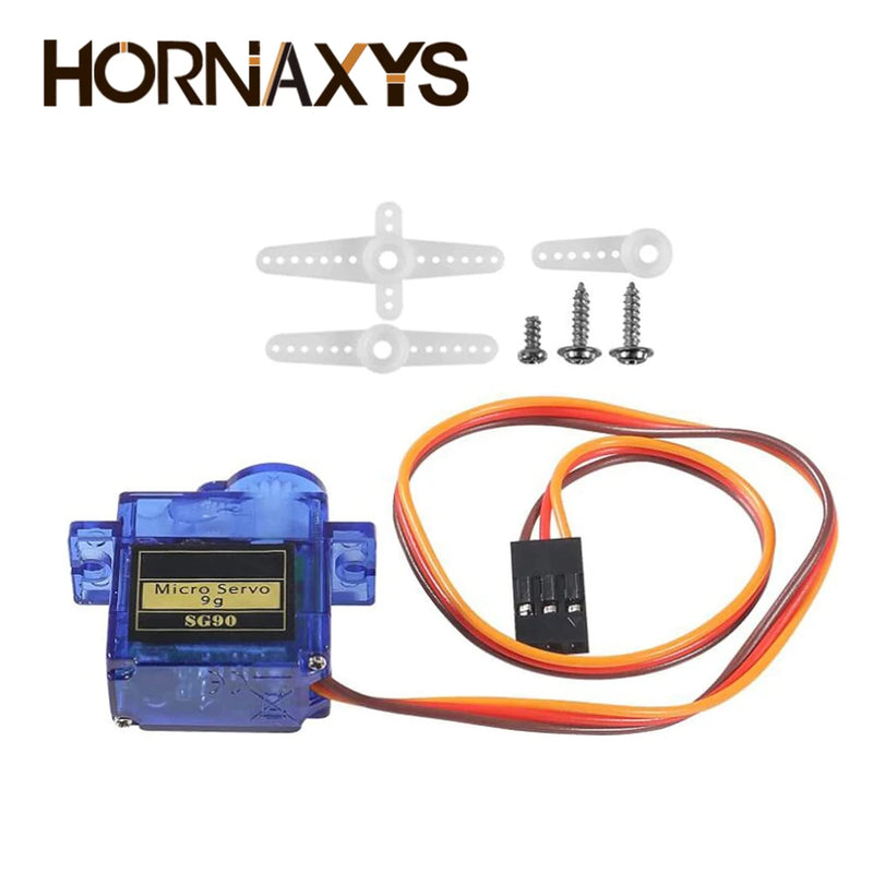 1-10PCS SG90 9G Micro Digital Servo Motor 180/360Degree Fixed-Wing Gear Servo Motor for Rc Helicopter Toy Airplane Aircraft