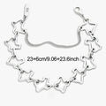 925 Sterling Silver  Vintage Love Heart Map Bracelet Fit DIY Pendant Gift Anniversary Party High Quality Jewelry