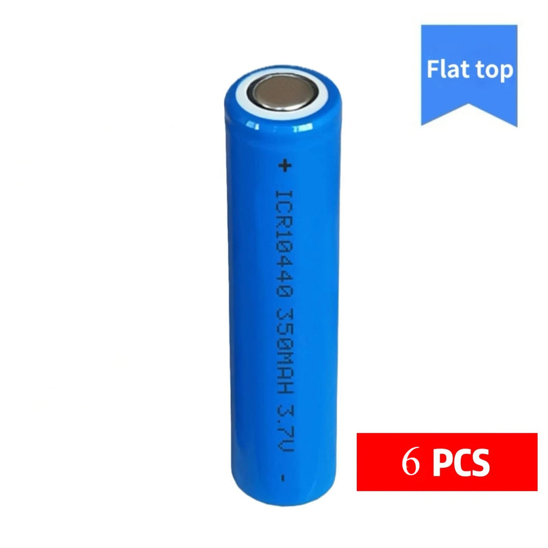 10440 Rechargeable Li-ion Battery AAA 3.7V 350mAhBattery for Video Game Consoles Power Bank Toy Microphone Flashlight Radio