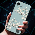 3D Flowers Emboss Fundas For iphone 16E Case iphone16 E Soft Silicone Phone Cases for iphone16 16 Back Cover Coque iphone16e Bag