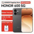 Global Version HONOR 600 5G Smartphone 7000mAh 80W SuperCharge 200MP Main Camera 6.57" AMOLED MagicOS 10 Snapdragon 7 Gen 4 NFC