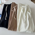 Women's Fashion Solid Color High Waist Drawstring Banana - View 3 | SAMAG