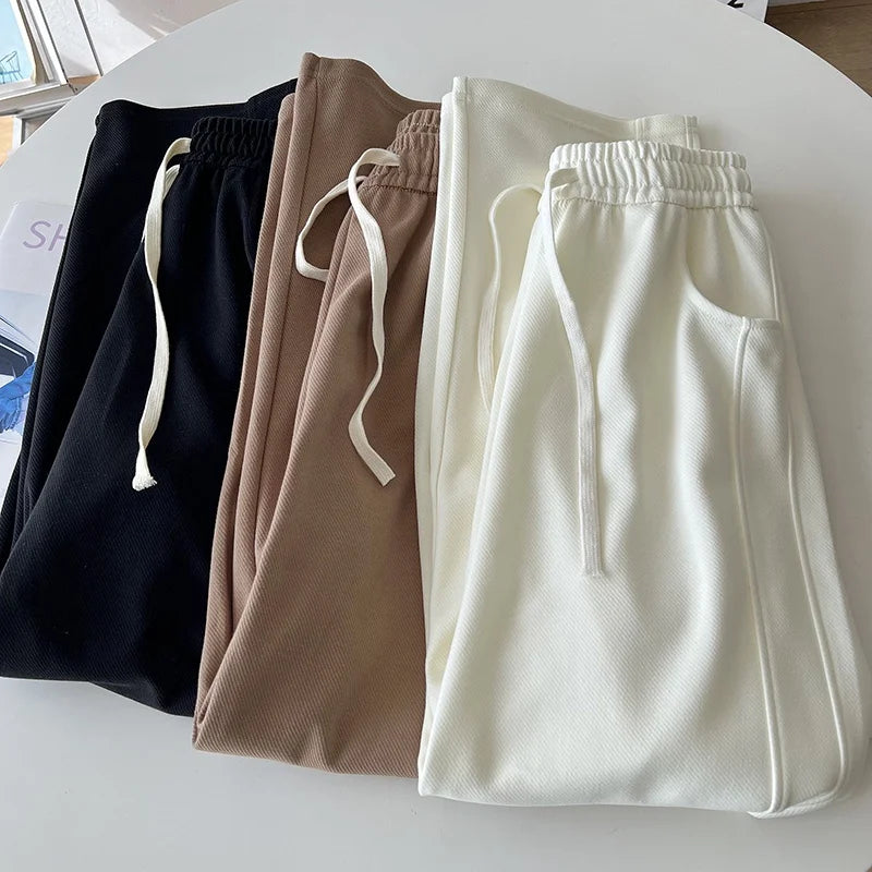 Women's Fashion Solid Color High Waist Drawstring Banana - View 3 | SAMAG