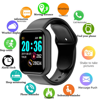 Multifunctional Smart Watch Men Women Bluetooth Connected | SAMAG