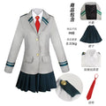 Academia Anime  Midoriya Izuku Cosplay Costume Todoroki Shoto School Uniform Set Wig Suit Unisex Halloween Role Play