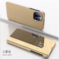 Smart Mirror Flip Case for Xiaomi Poco X3 Redmi Note 10 9 9s 11 8 8T 10s 11T Pro Max Plus 9A 9C Mi 9T Lite 5G Stand Cover Coque