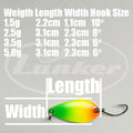 Lunker Spoon Trout Carp Tiny Fishing Stream Hard Bait | SAMAG